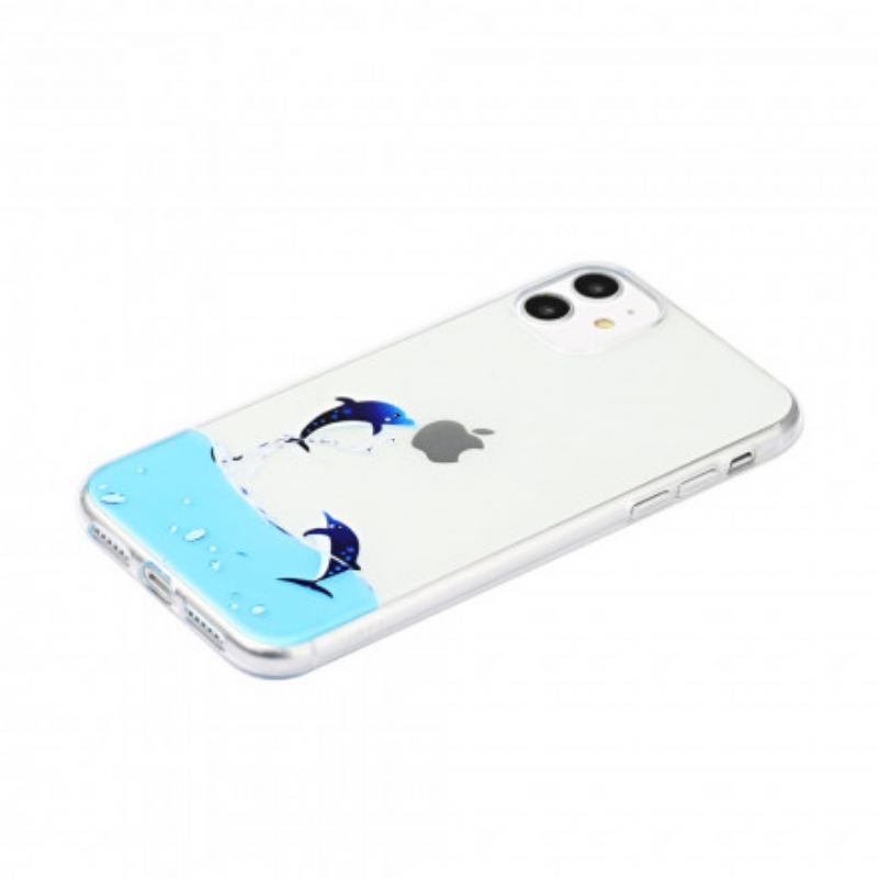 Maskica iPhone 11 Igre S Dupinima