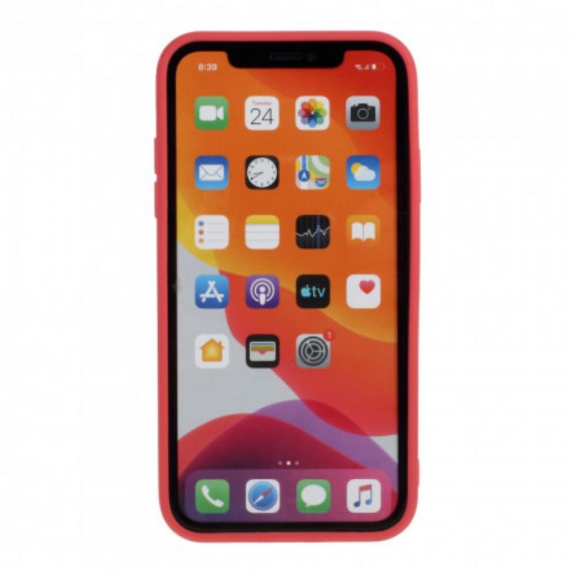 Maskica iPhone 11 Silikonska Podloga Čiste Boje