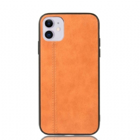 Maskica iPhone 11 Stilsko Šivanje Kože