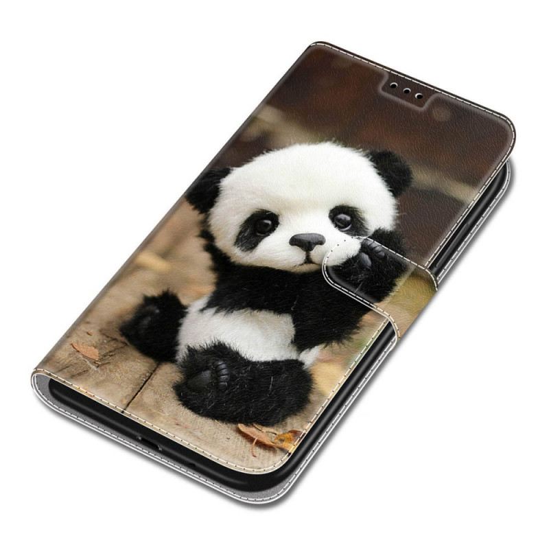 Futrola Samsung Galaxy S22 Ultra 5G Igrajte Little Panda With Strap