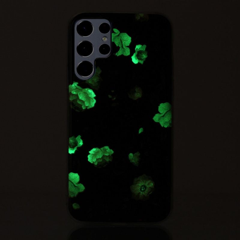 Maskica Samsung Galaxy S22 Ultra 5G Fluorescentno Cvijeće Slobode