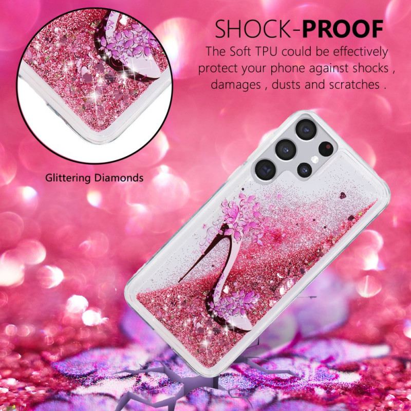 Maskica Samsung Galaxy S22 Ultra 5G Glitter Pumpa