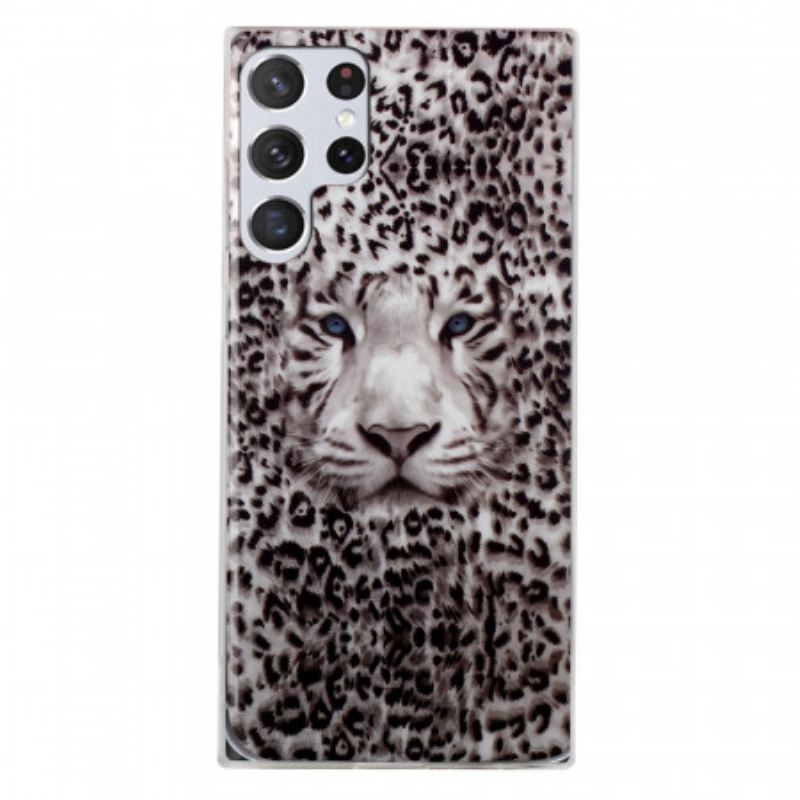 Maskica Samsung Galaxy S22 Ultra 5G Leopard Fluorescentno