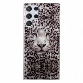 Maskica Samsung Galaxy S22 Ultra 5G Leopard Fluorescentno