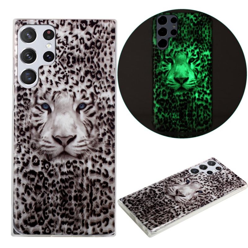 Maskica Samsung Galaxy S22 Ultra 5G Leopard Fluorescentno