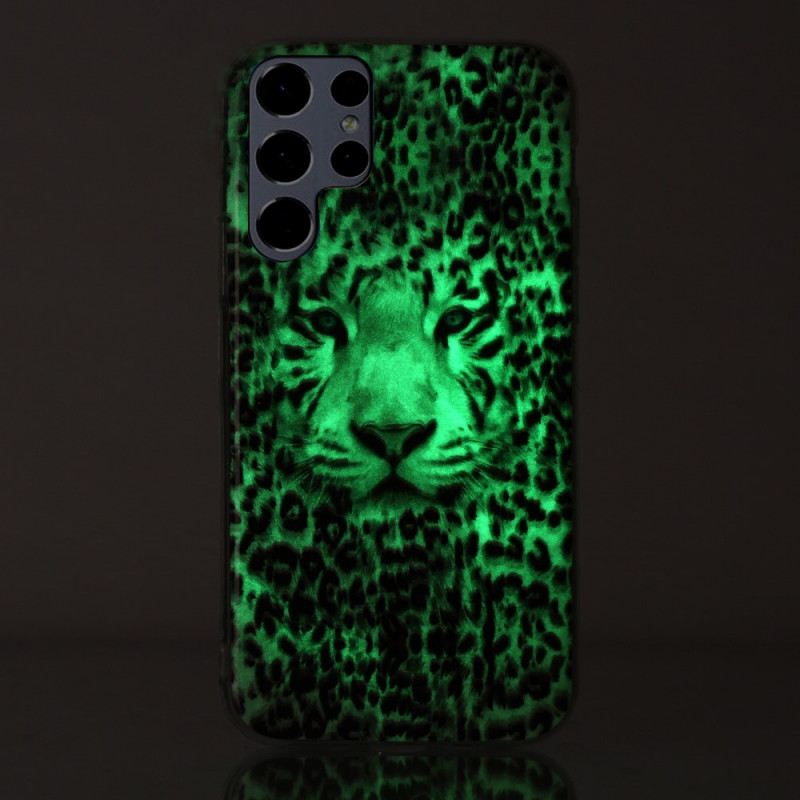 Maskica Samsung Galaxy S22 Ultra 5G Leopard Fluorescentno