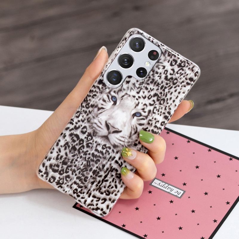 Maskica Samsung Galaxy S22 Ultra 5G Leopard Fluorescentno