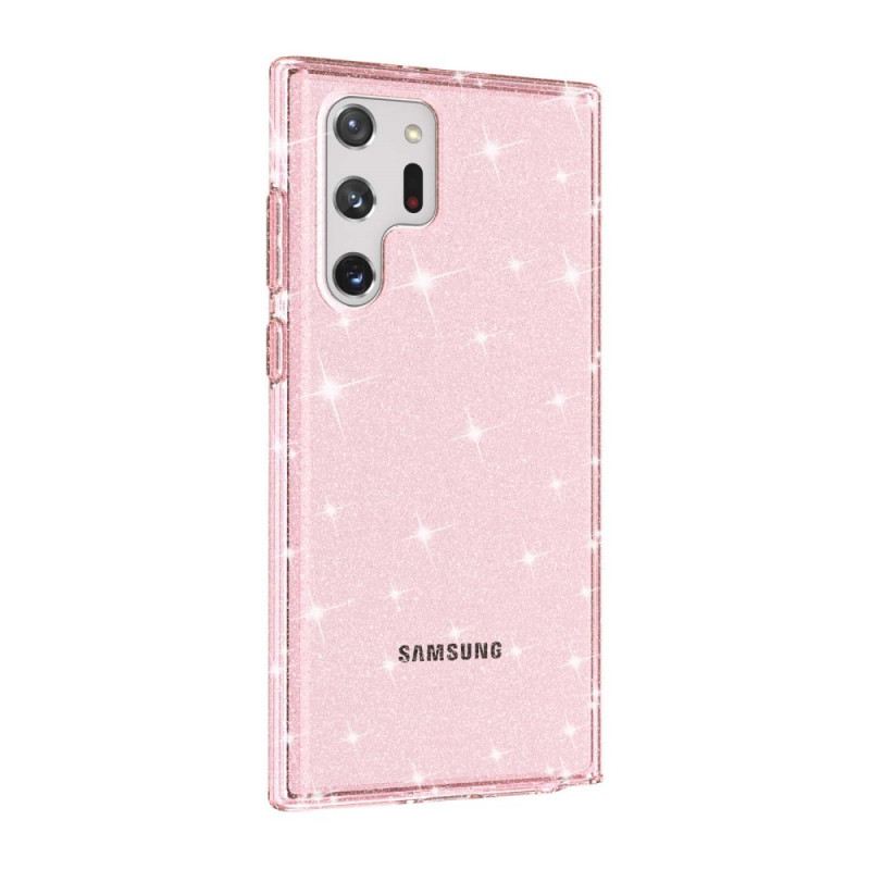 Maskica Samsung Galaxy S22 Ultra 5G Prozirne Šljokice