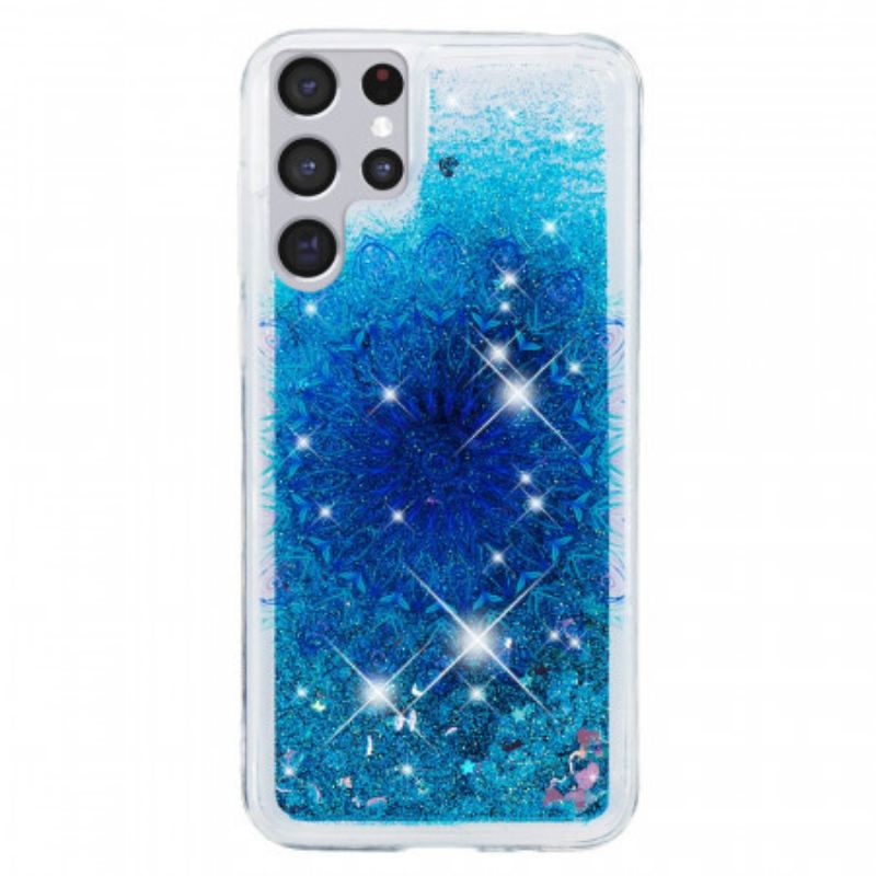 Maskica Samsung Galaxy S22 Ultra 5G Svjetlucava Mandala