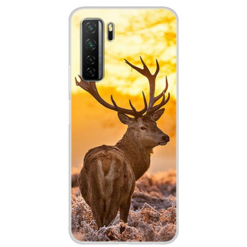 Maskica Huawei P40 Lite 5G Jelen I Krajolik