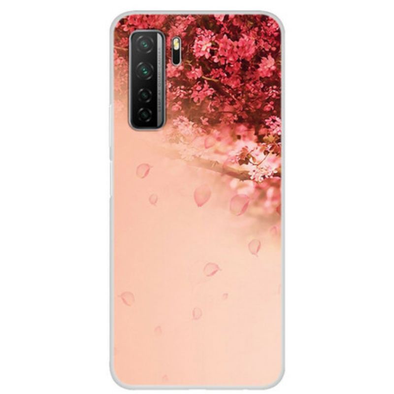 Maskica Huawei P40 Lite 5G Romantično Stablo Bez Šavova