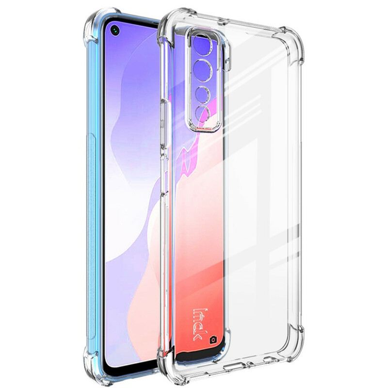 Maskica Huawei P40 Lite 5G Transparent Silky Imak