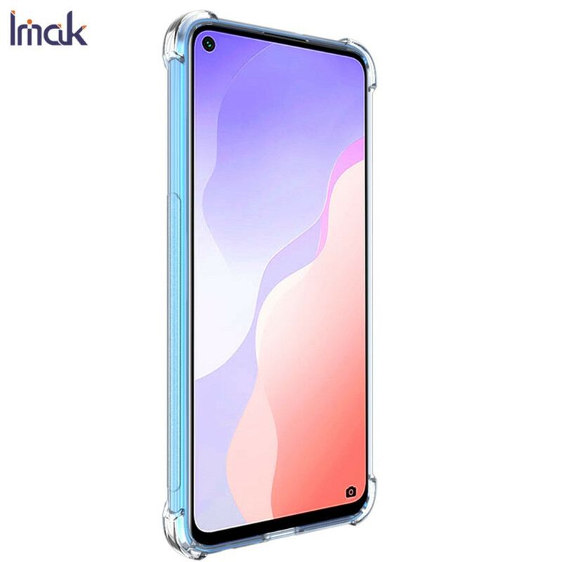 Maskica Huawei P40 Lite 5G Transparent Silky Imak