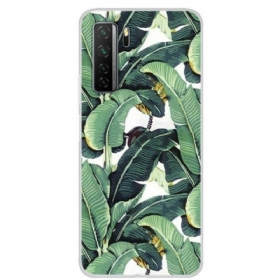 Maskica Huawei P40 Lite 5G Više Zelenih Listova