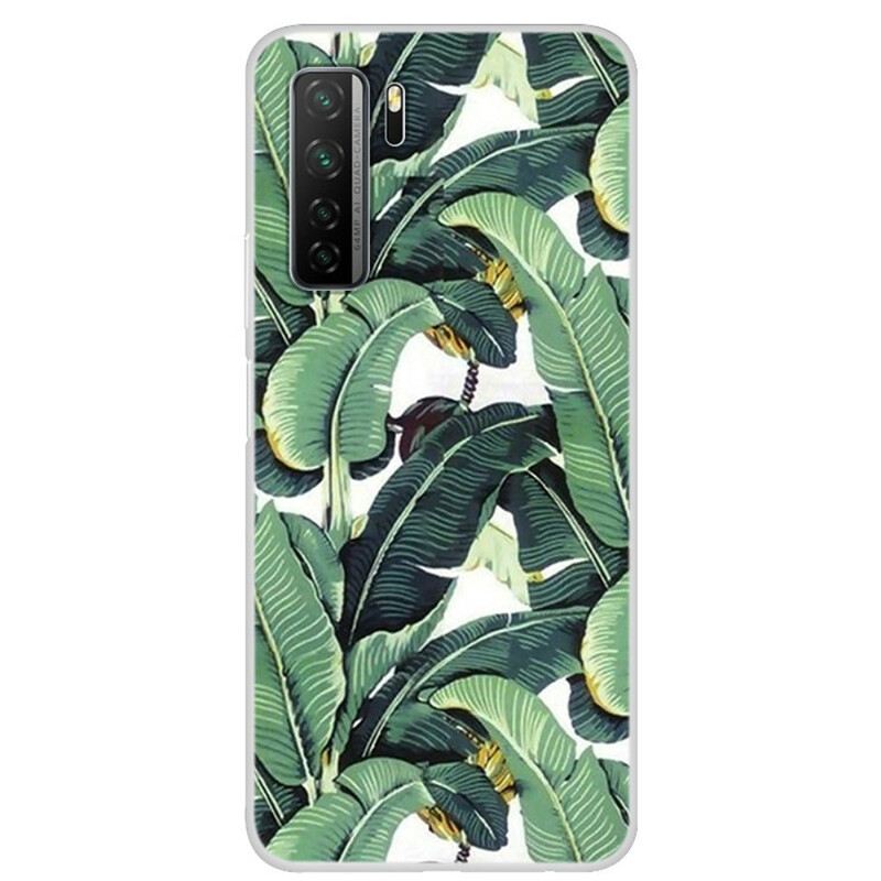 Maskica Huawei P40 Lite 5G Više Zelenih Listova