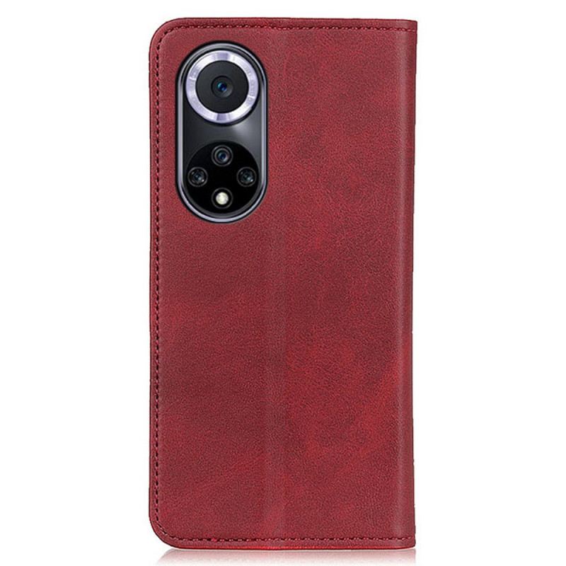 Flip Futrola Huawei Nova 9 Kožna Futrola Elegance Split Koža