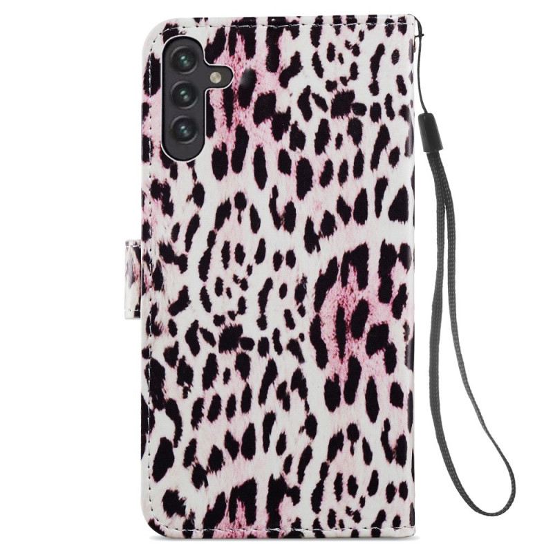 Flip Futrola Samsung Galaxy A13 5G / A04s Leopard Uzorak