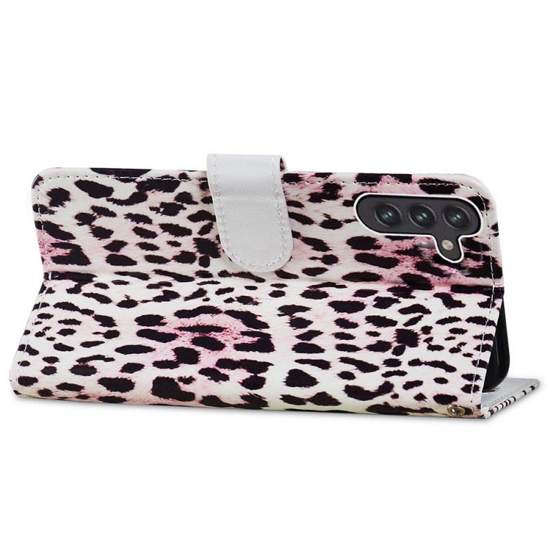 Flip Futrola Samsung Galaxy A13 5G / A04s Leopard Uzorak