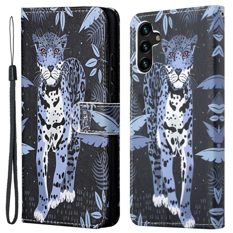 Futrola Samsung Galaxy A13 5G / A04s Leopard S Remenčićima