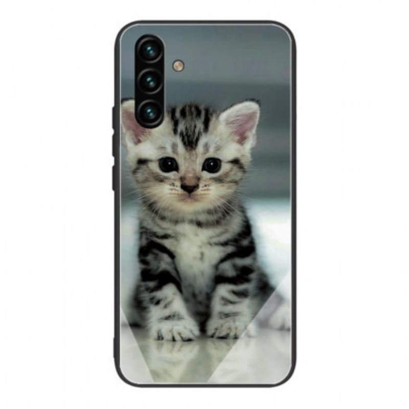 Maskica Samsung Galaxy A13 5G / A04s Kitten Kaljeno Staklo