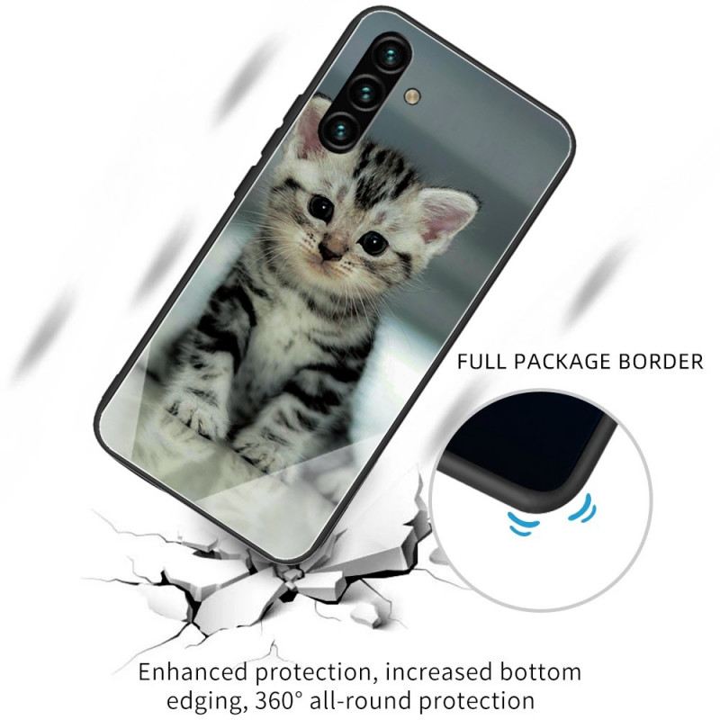 Maskica Samsung Galaxy A13 5G / A04s Kitten Kaljeno Staklo