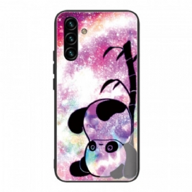 Maskica Samsung Galaxy A13 5G / A04s Panda Kaljeno Staklo