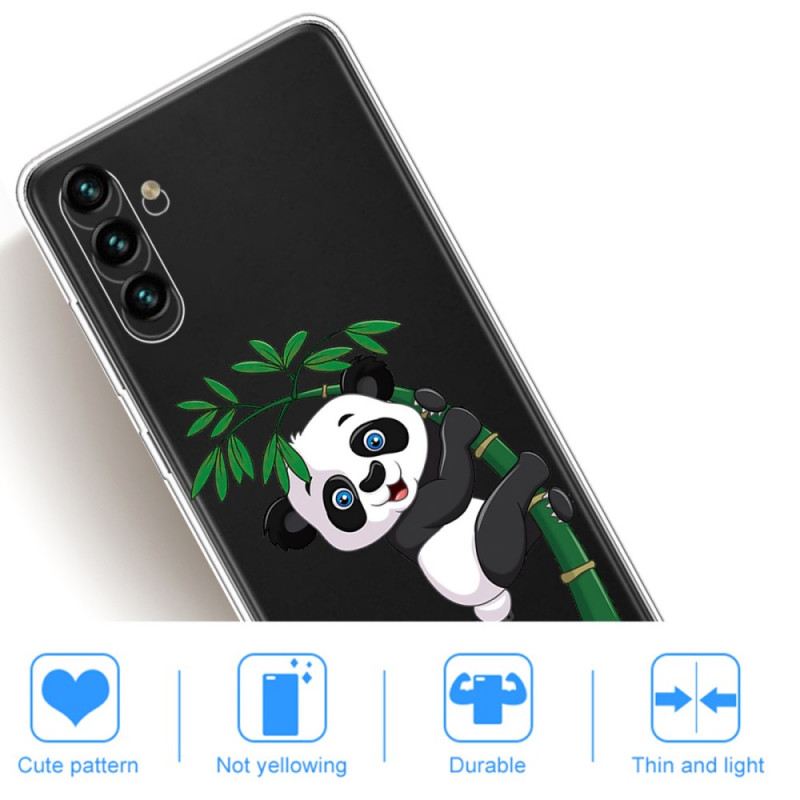 Maskica Samsung Galaxy A13 5G / A04s Panda Na Bambusu