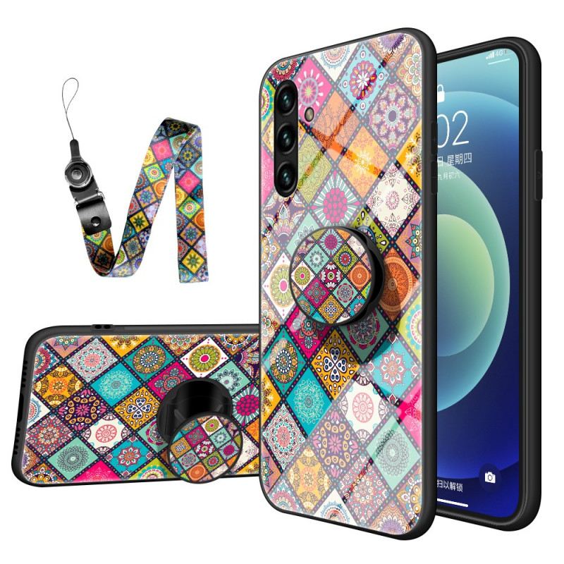 Maskica Samsung Galaxy A13 5G / A04s Patchwork Magnetski Držač