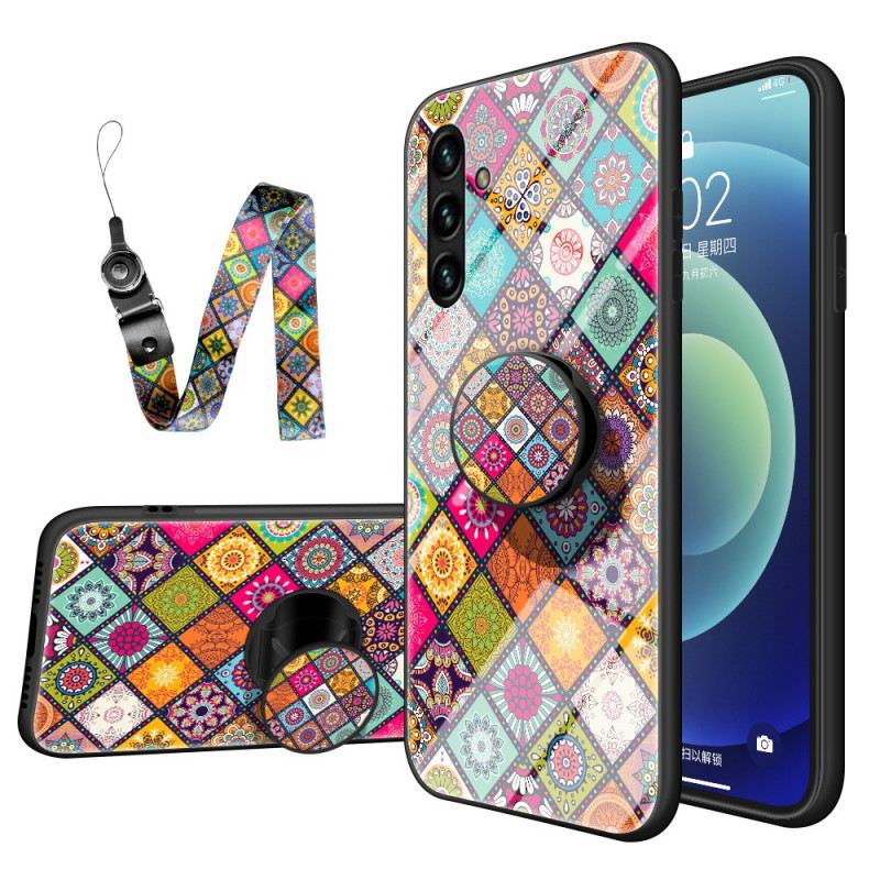 Maskica Samsung Galaxy A13 5G / A04s Patchwork Magnetski Držač