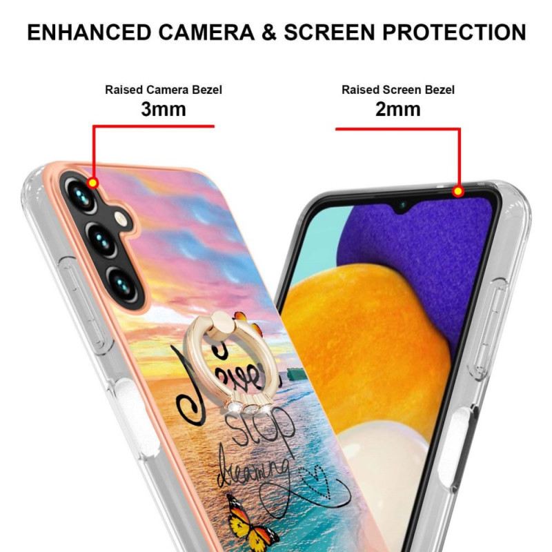 Maskica Samsung Galaxy A13 5G / A04s Prsten Podrške Nikad Ne Prestanite Sanjati