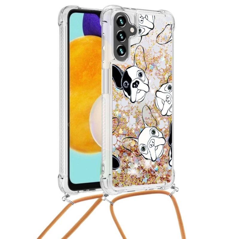 Maskica Samsung Galaxy A13 5G / A04s Psi Sa Šljokicama