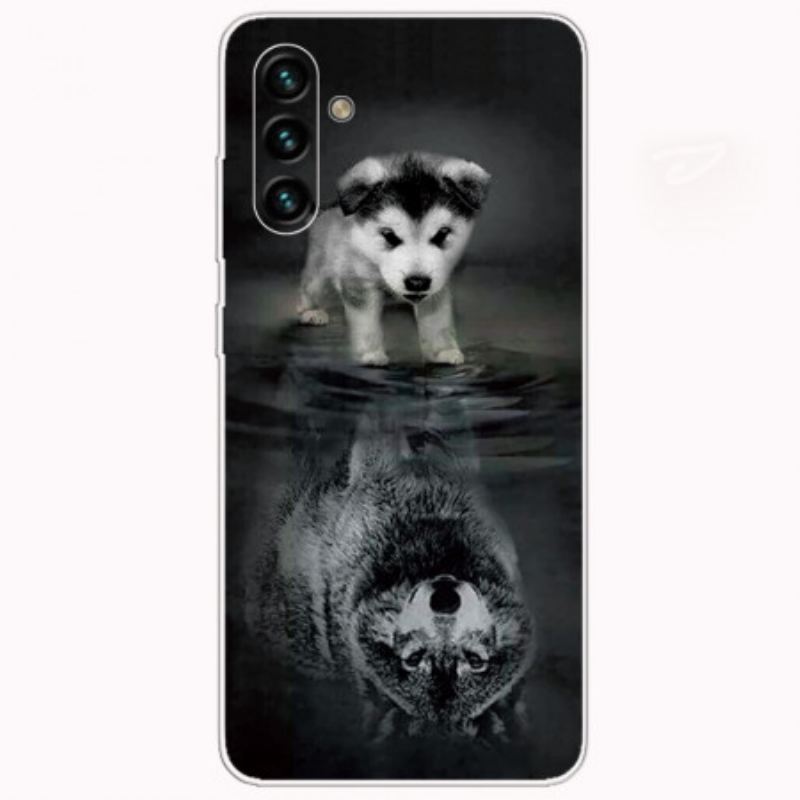 Maskica Samsung Galaxy A13 5G / A04s Puppy Dream