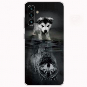 Maskica Samsung Galaxy A13 5G / A04s Puppy Dream