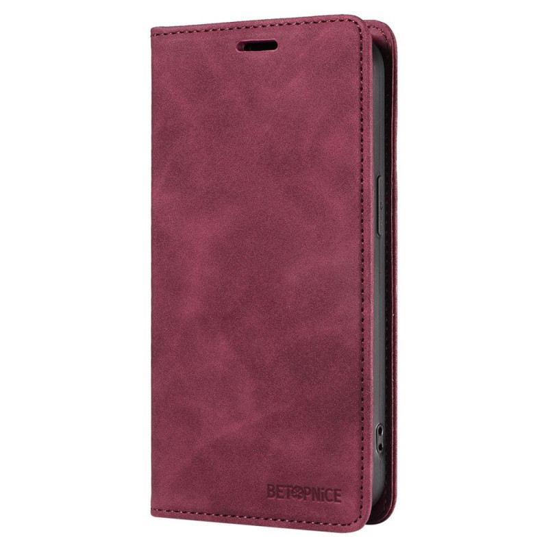 Flip Futrola Oppo Reno 12 5g Betopnice Suede Effect Rfid Blokiranje