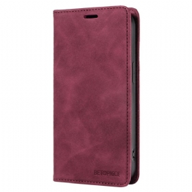 Flip Futrola Oppo Reno 12 5g Betopnice Suede Effect Rfid Blokiranje