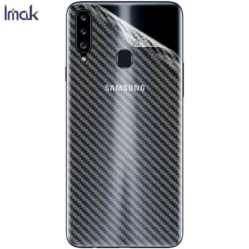 Zaštitna Folija Za Stražnju Stranu Samsung Galaxy A20S Carbon Style Imak