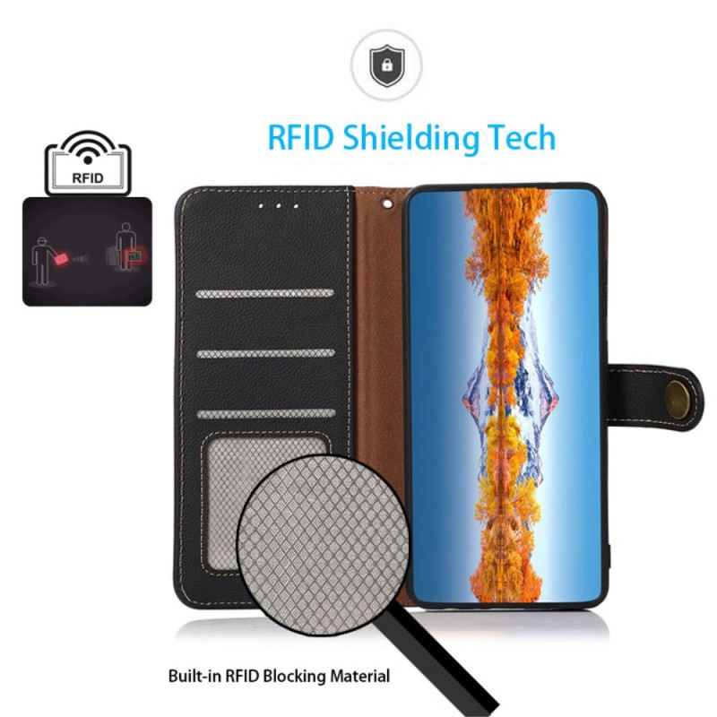 Futrola Xiaomi 12 Pro Khazneh Rfid Prava Koža