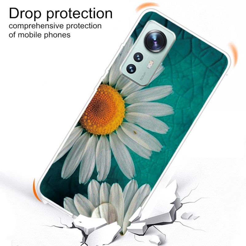 Maskica Xiaomi 12 Pro Cvjetni Silikon