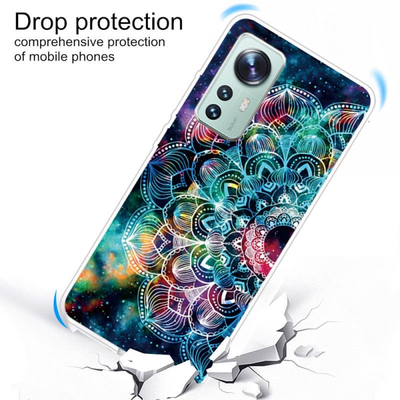 Maskica Xiaomi 12 Pro Dizajn Silikonske Mandale