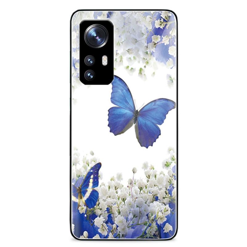 Maskica Xiaomi 12 Pro Royal Butterflies Kaljeno Staklo