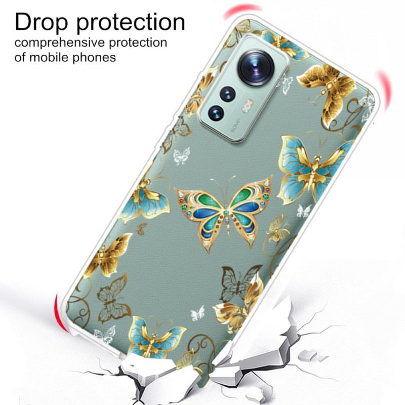 Maskica Xiaomi 12 Pro Silikonski Leptirići