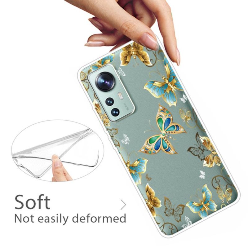 Maskica Xiaomi 12 Pro Silikonski Leptirići