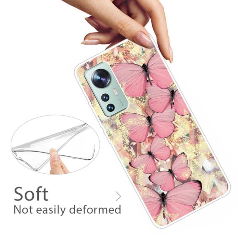 Maskica Xiaomi 12 Pro Silikonski Leptirići