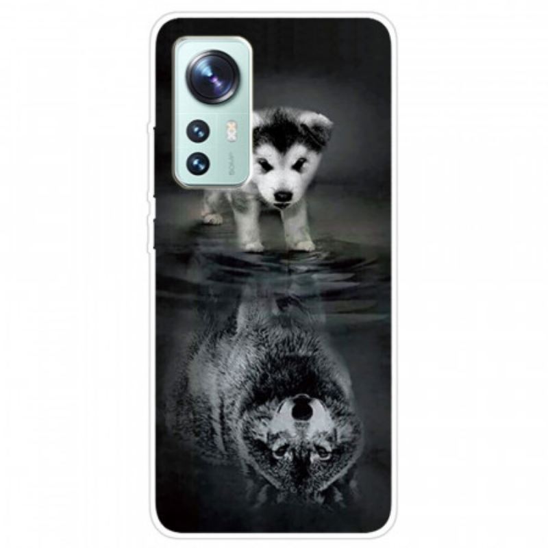 Maskica Xiaomi 12 Pro Silikonski Puppy Dream