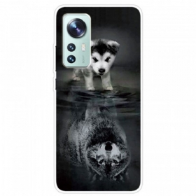 Maskica Xiaomi 12 Pro Silikonski Puppy Dream