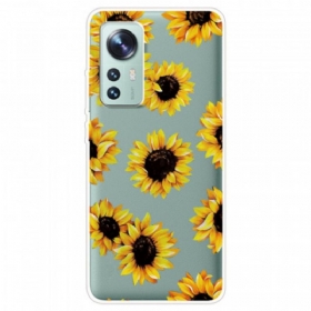 Maskica Xiaomi 12 Pro Silikonski Suncokreti