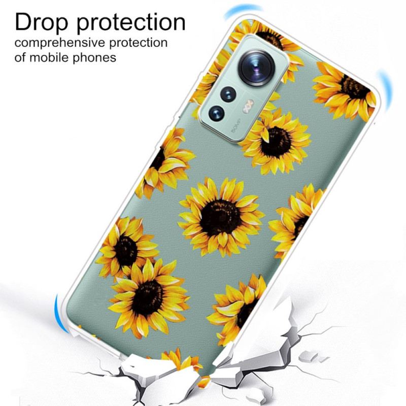 Maskica Xiaomi 12 Pro Silikonski Suncokreti