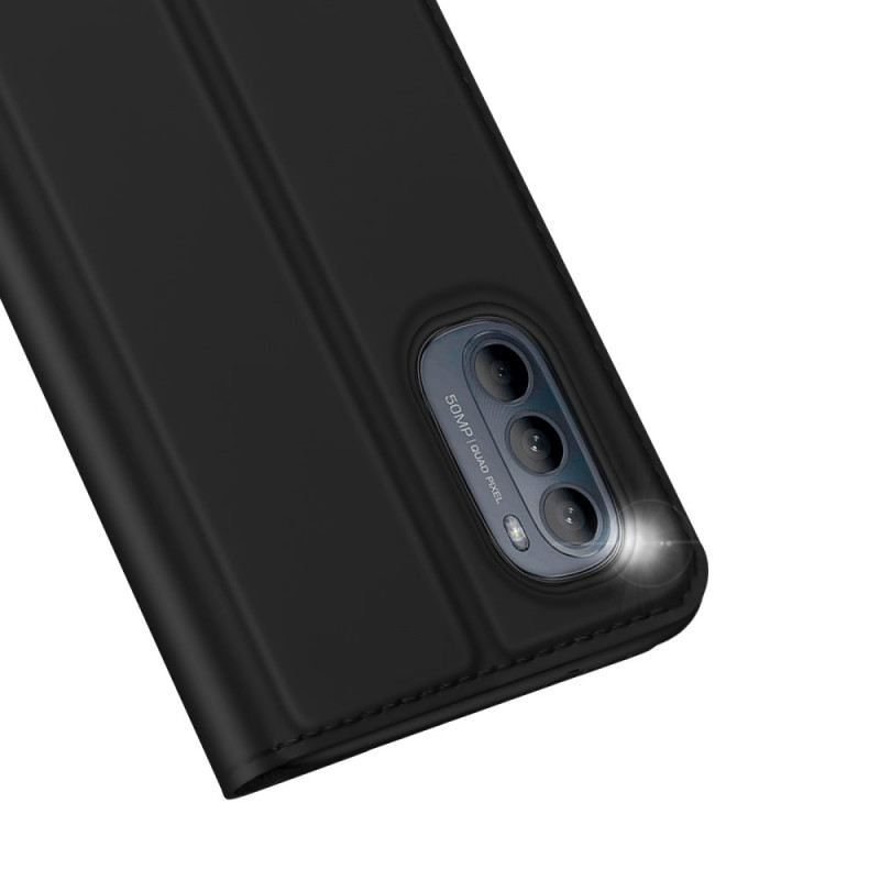 Flip Futrola Moto G41 / G31 Kožna Futrola Skin Pro Dux Ducis