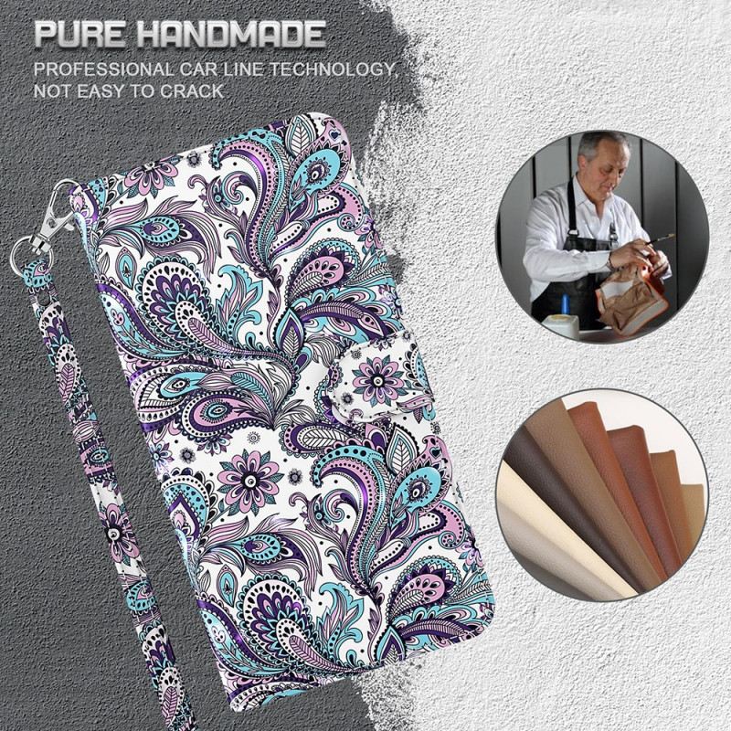 Flip Futrola Moto G41 / G31 Paisley