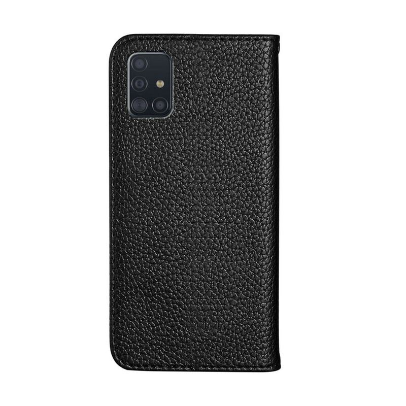 Flip Futrola Samsung Galaxy A51 Kožna Futrola Litchi Ultra Chic Od Umjetne Kože